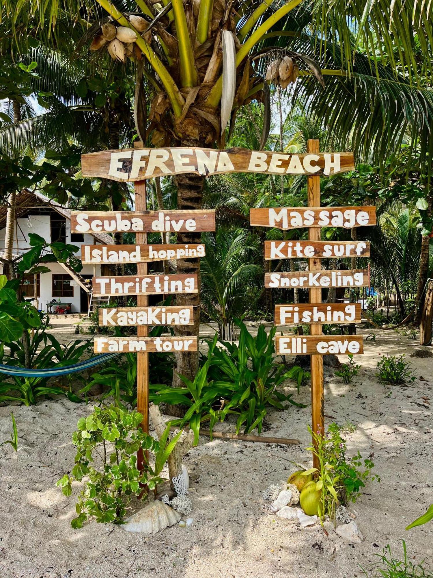 Efrena Agro Tourism Beach Эль-Нидо Экстерьер фото